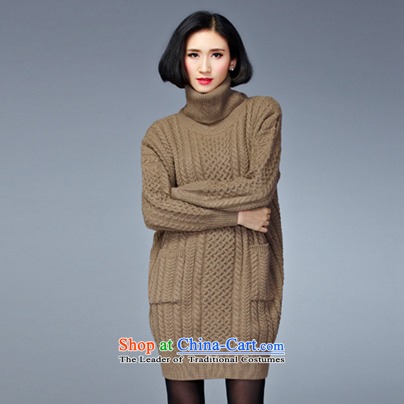 Yu-Sin-thick MM to increase women's code 2015 autumn and winter new products in high-collar long warm thick kit and wool dresses 7639 card is its large number 120-200, it is recommended that you Yu-sin (yuerxianzi) , , , shopping on the Internet
