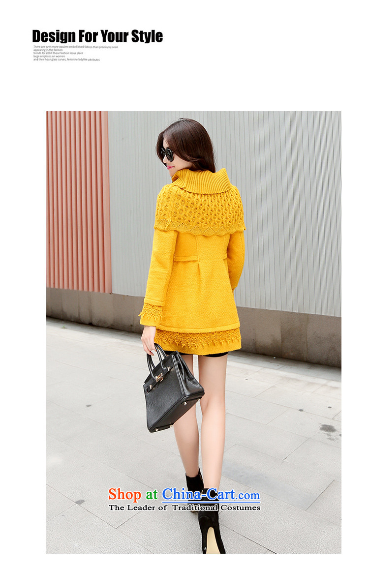 In accordance with the court only Ning 2015 autumn and winter new Korean lace stitching jacket coat 8,335 gross? Blue M picture, prices, brand platters! The elections are supplied in the national character of distribution, so action, buy now enjoy more preferential! As soon as possible.