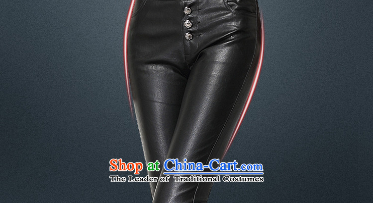 For M- Large 2015 women Fall/Winter Collections new thick mm tall graphics waist elastic Sau San female leather pants pencil trousers trousers boots trousers female black velvet 3XL) plus a picture, prices, brand platters! The elections are supplied in the national character of distribution, so action, buy now enjoy more preferential! As soon as possible.