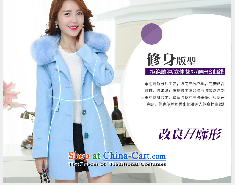Lau in the statement made by the long hair for Korean windbreaker winter clothing a wool coat SA green L picture, prices, brand platters! The elections are supplied in the national character of distribution, so action, buy now enjoy more preferential! As soon as possible.
