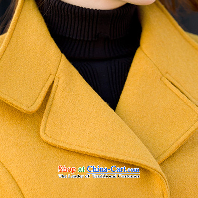  Cashmere overcoat female Korean matwo version? In gross jacket long thick ni-coats of Sau San wind clothes MA1078 card its M Sau San ),matwo,,, shopping on the Internet