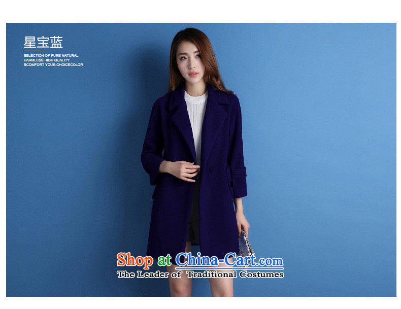 Song and 2015 gross jacket female medium to long?) Winter Han Version fitted with large number of Sau San Winter Female fitting wool a wool coat light gray S picture, prices, brand platters! The elections are supplied in the national character of distribution, so action, buy now enjoy more preferential! As soon as possible.