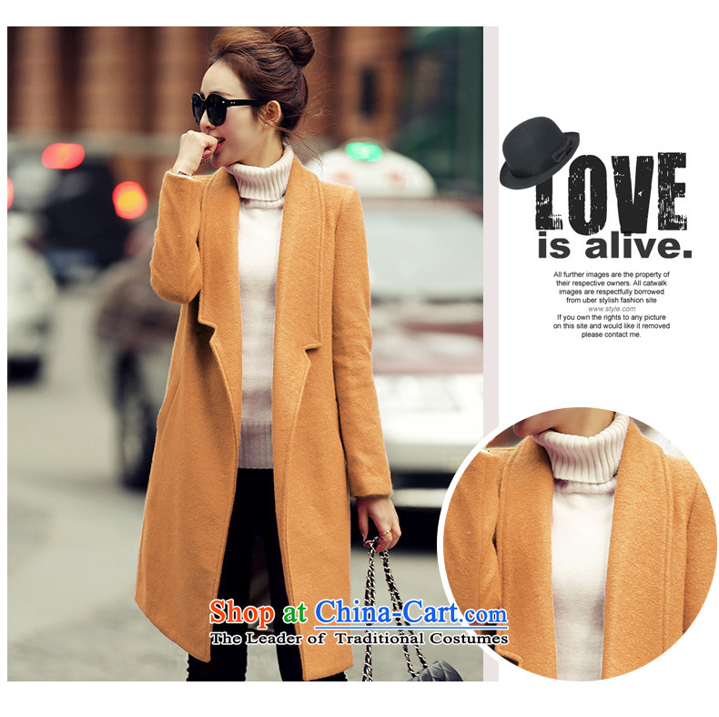 China, slave 2015 autumn and winter for women on the new roll collar jacket coat? Korean girl in Sau San long large thick hair a wool coat female gray M pictures, Z3 Price, brand platters! The elections are supplied in the national character of distribution, so action, buy now enjoy more preferential! As soon as possible.