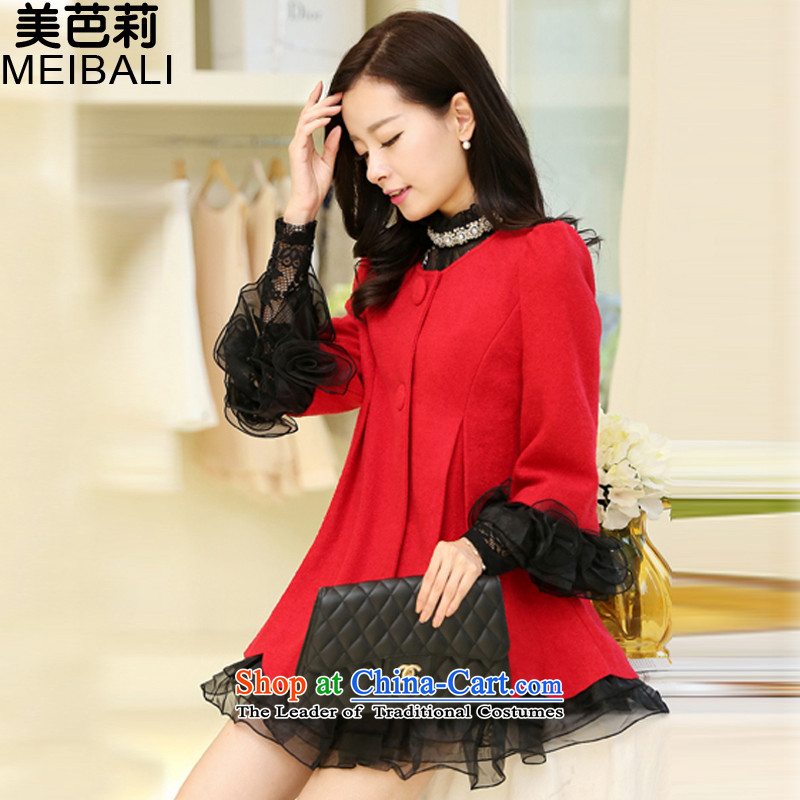 The United States and Li 2015 autumn and winter new embroidery lace cloak shawl gross short?)? 2368 red , L, American jacket and Li , , , shopping on the Internet