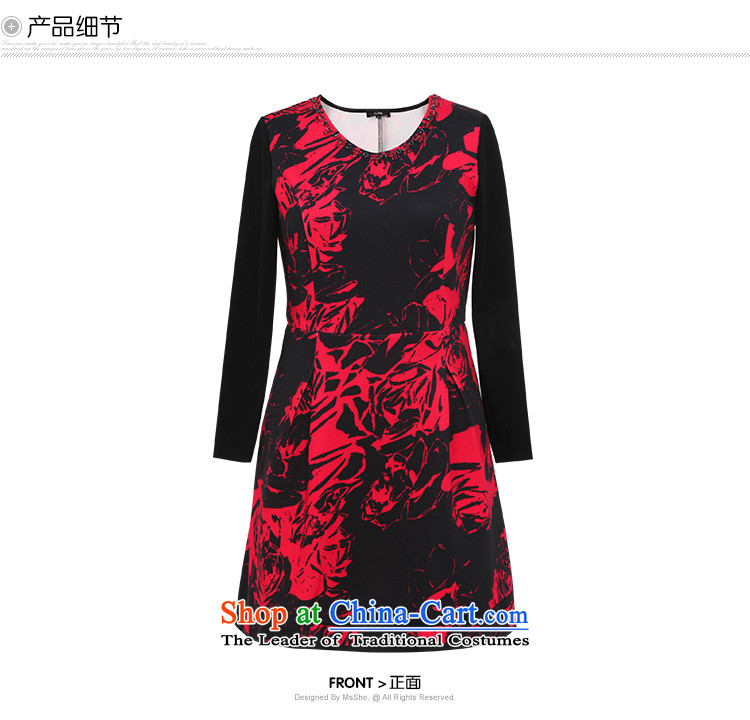 Msshe xl women 2015 new winter clothing nail pearl creases thick MM dresses - 10,567 black 3XL safflower picture, prices, brand platters! The elections are supplied in the national character of distribution, so action, buy now enjoy more preferential! As soon as possible.