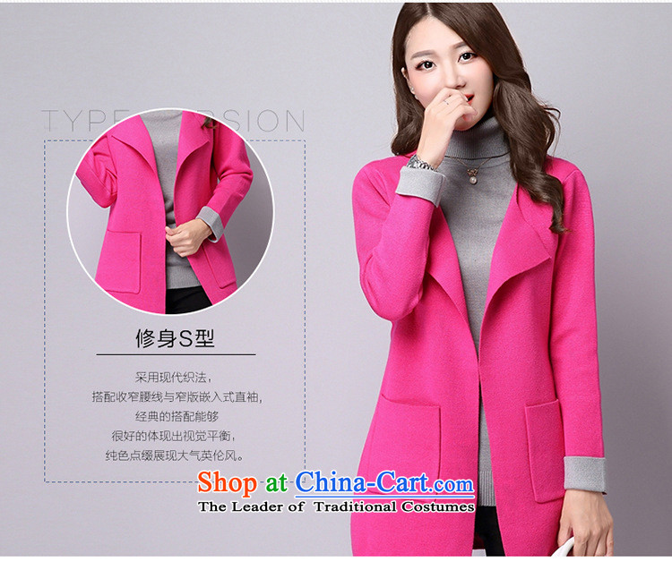 Hizze 2015 autumn and winter knitwear LADIES CARDIGAN gross Korean female jacket is relaxd in female jacket sweater long wool cardigan gross? female red cloak M picture, prices, brand platters! The elections are supplied in the national character of distribution, so action, buy now enjoy more preferential! As soon as possible.