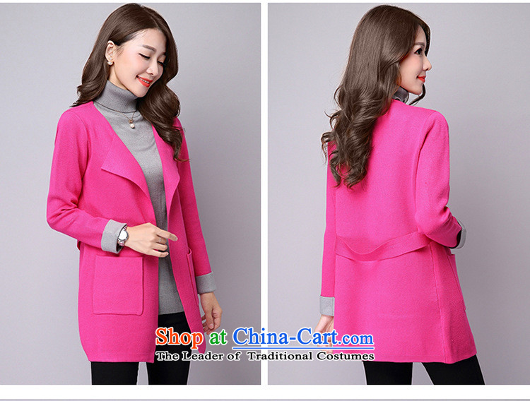 Hizze 2015 autumn and winter knitwear LADIES CARDIGAN gross Korean female jacket is relaxd in female jacket sweater long wool cardigan gross? female red cloak M picture, prices, brand platters! The elections are supplied in the national character of distribution, so action, buy now enjoy more preferential! As soon as possible.