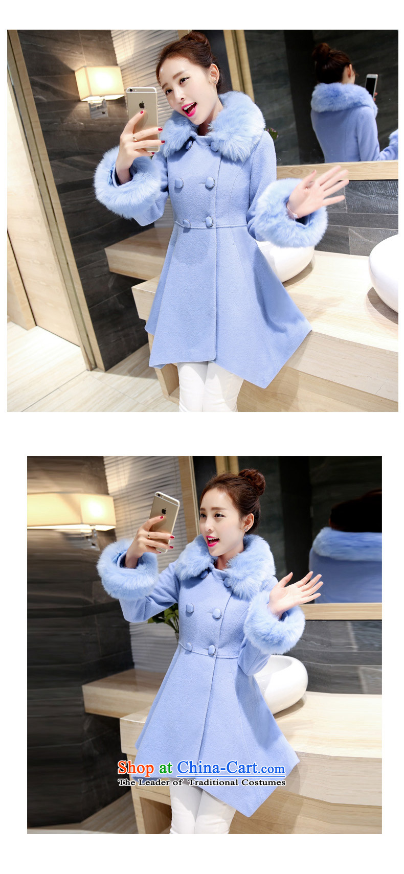 In the Hyatt gross girls jacket? Long Wave autumn and winter 2015 winter clothing new Korean women's gross for coats SA blue water? XL Photo, prices, brand platters! The elections are supplied in the national character of distribution, so action, buy now enjoy more preferential! As soon as possible.