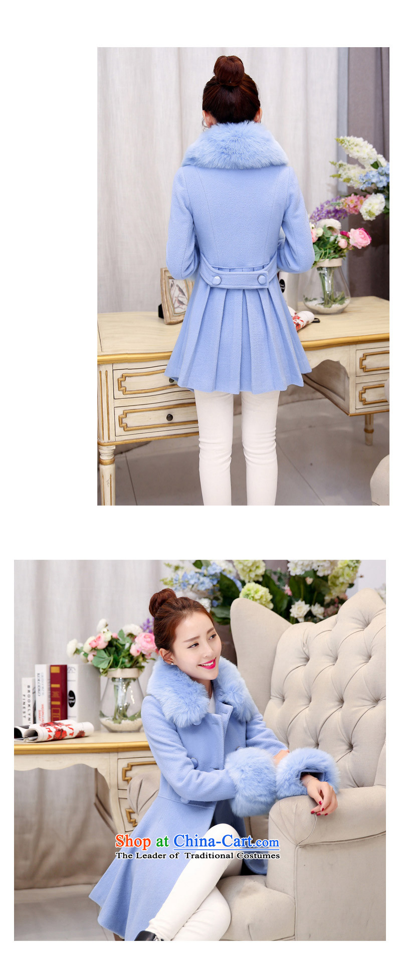 In the Hyatt gross girls jacket? Long Wave autumn and winter 2015 winter clothing new Korean women's gross for coats SA blue water? XL Photo, prices, brand platters! The elections are supplied in the national character of distribution, so action, buy now enjoy more preferential! As soon as possible.