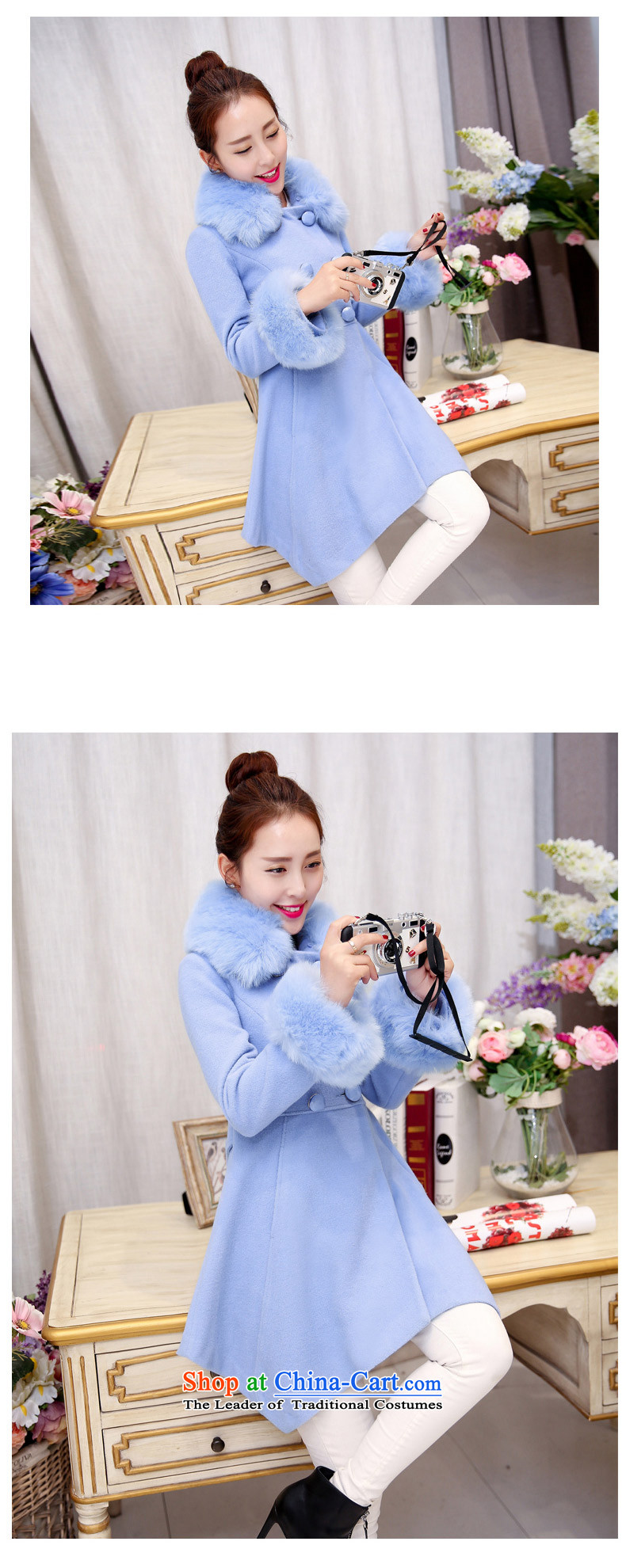 In the Hyatt gross girls jacket? Long Wave autumn and winter 2015 winter clothing new Korean women's gross for coats SA blue water? XL Photo, prices, brand platters! The elections are supplied in the national character of distribution, so action, buy now enjoy more preferential! As soon as possible.
