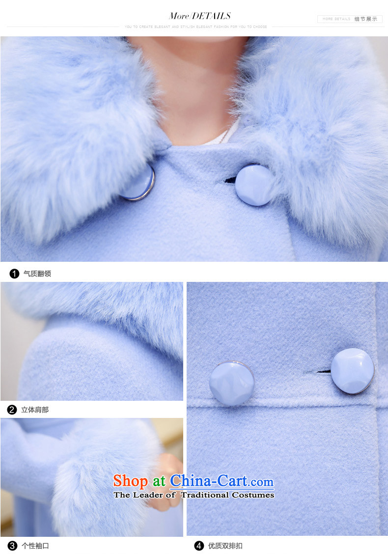 In the Hyatt gross girls jacket? Long Wave autumn and winter 2015 winter clothing new Korean women's gross for coats SA blue water? XL Photo, prices, brand platters! The elections are supplied in the national character of distribution, so action, buy now enjoy more preferential! As soon as possible.
