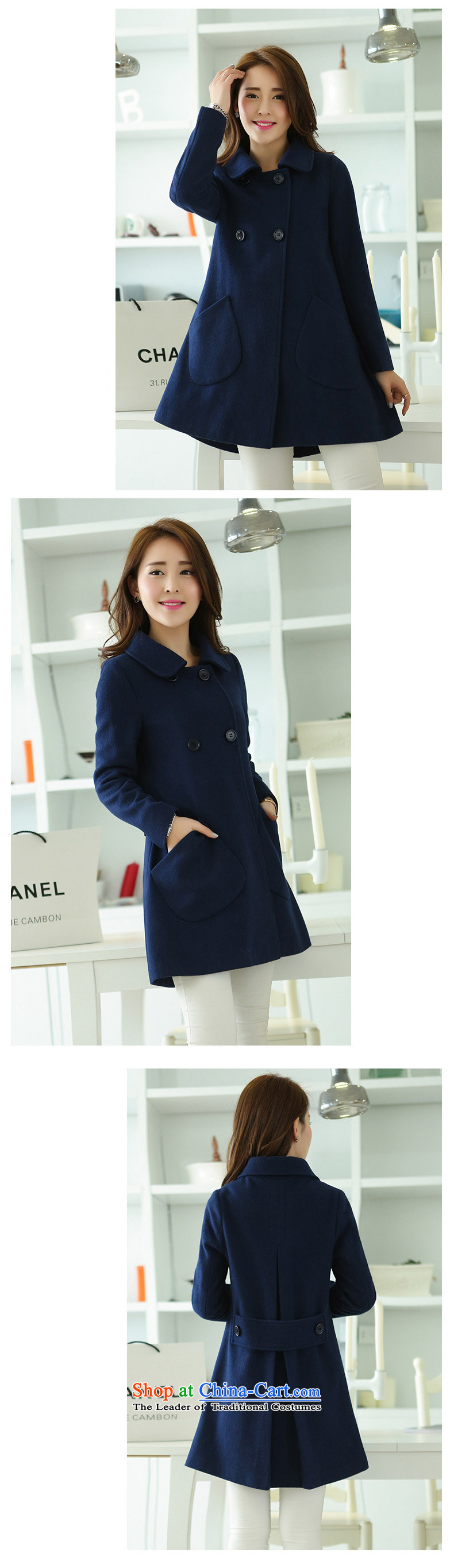 In the autumn of Yue new graphics in Sau San long thin lapel gross? jacket SA navy XXXL picture, prices, brand platters! The elections are supplied in the national character of distribution, so action, buy now enjoy more preferential! As soon as possible.
