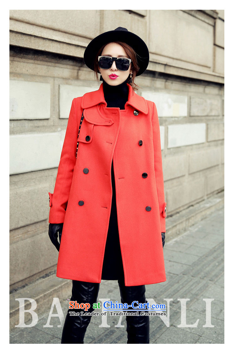 In the autumn and winter Yue new double-Stylish coat SA gross? red XL Photo, prices, brand platters! The elections are supplied in the national character of distribution, so action, buy now enjoy more preferential! As soon as possible.
