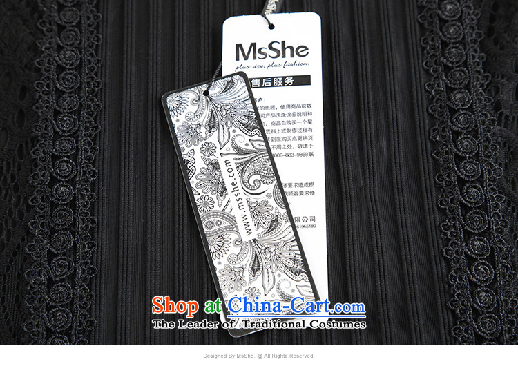 Msshe xl women 2015 winter clothing, forming the new Netherlands brushed Lace Up Pre-sale 10709 Black 4XL- pre-sale to the picture of 12.10, prices, brand platters! The elections are supplied in the national character of distribution, so action, buy now enjoy more preferential! As soon as possible.