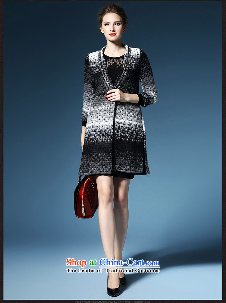 El Nina 2015 autumn and winter new a wool coat girl in long wool coat thick seven? cuff female S/155 Gray Photo, prices, brand platters! The elections are supplied in the national character of distribution, so action, buy now enjoy more preferential! As soon as possible.
