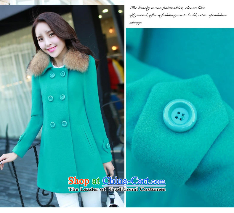 Recalling that the 2015 Winter North drift-new Korean version of Sau San? In gross jacket long double-for long-sleeved a gross coats female S0116 TURMERIC M picture, prices, brand platters! The elections are supplied in the national character of distribution, so action, buy now enjoy more preferential! As soon as possible.
