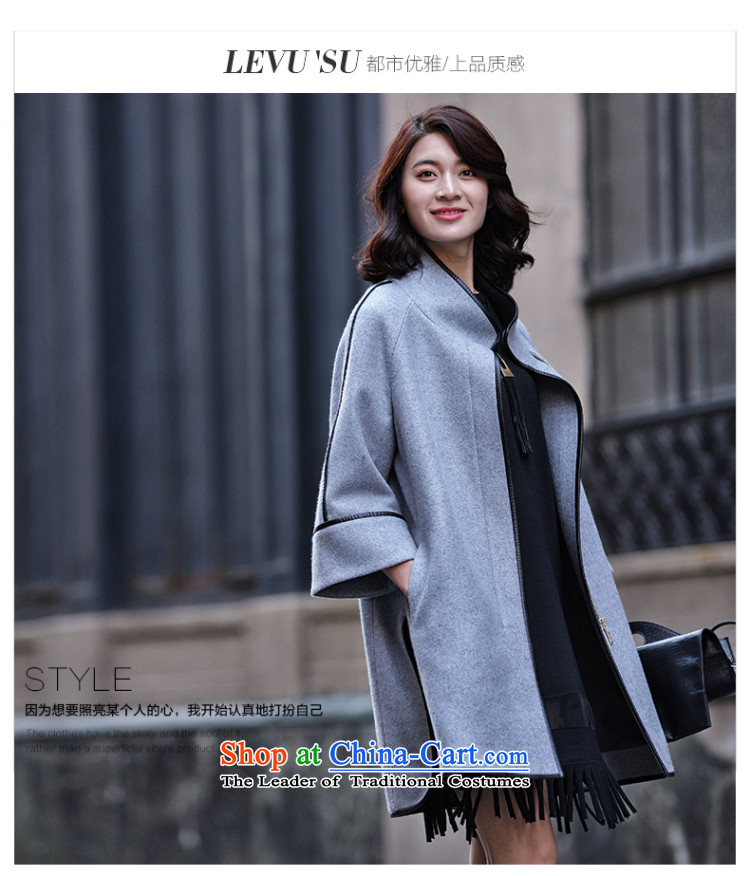 Arts elements for winter 2015 new stylish and simple package EDGE High-collar in the long hairs?? coats female jacket gross E5WAJ119 gray X0 M picture, prices, brand platters! The elections are supplied in the national character of distribution, so action, buy now enjoy more preferential! As soon as possible.