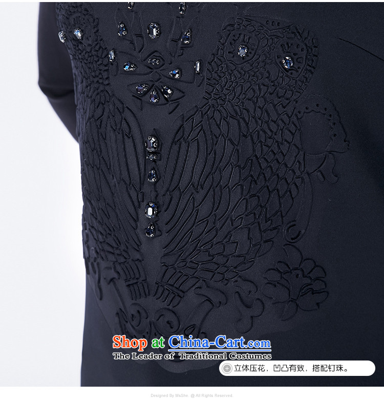 Msshe xl women 2015 new winter clothing in mm long, thick embossing sweater blue 4XL Picture It stood at 11 091, prices, brand platters! The elections are supplied in the national character of distribution, so action, buy now enjoy more preferential! As soon as possible.
