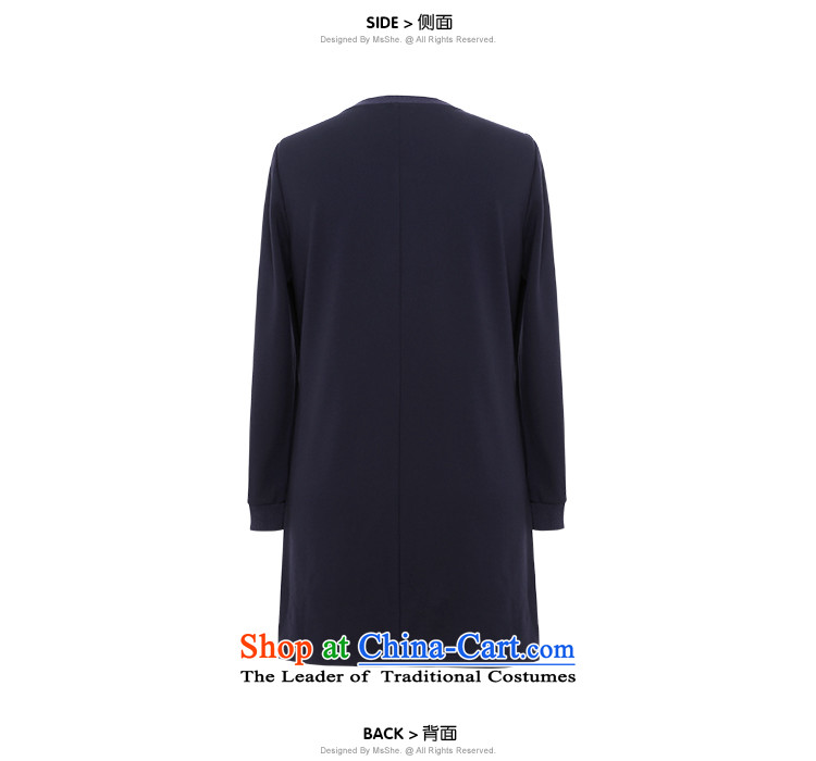 Msshe xl women 2015 new winter clothing in mm long, thick embossing sweater blue 4XL Picture It stood at 11 091, prices, brand platters! The elections are supplied in the national character of distribution, so action, buy now enjoy more preferential! As soon as possible.