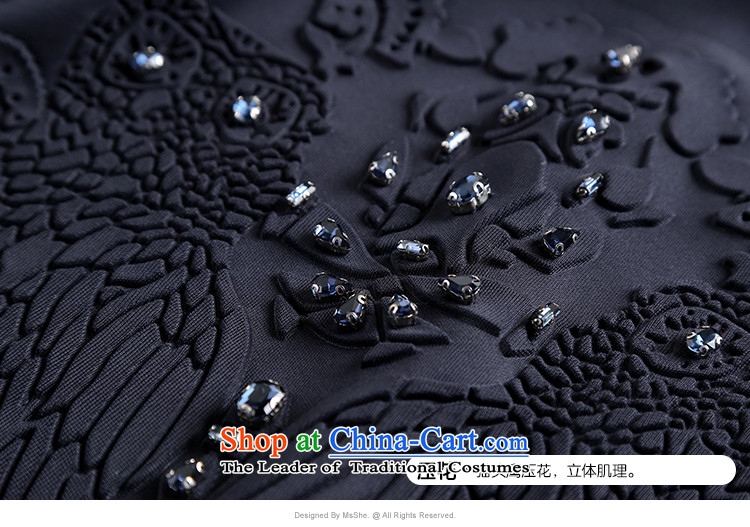 Msshe xl women 2015 new winter clothing in mm long, thick embossing sweater blue 4XL Picture It stood at 11 091, prices, brand platters! The elections are supplied in the national character of distribution, so action, buy now enjoy more preferential! As soon as possible.
