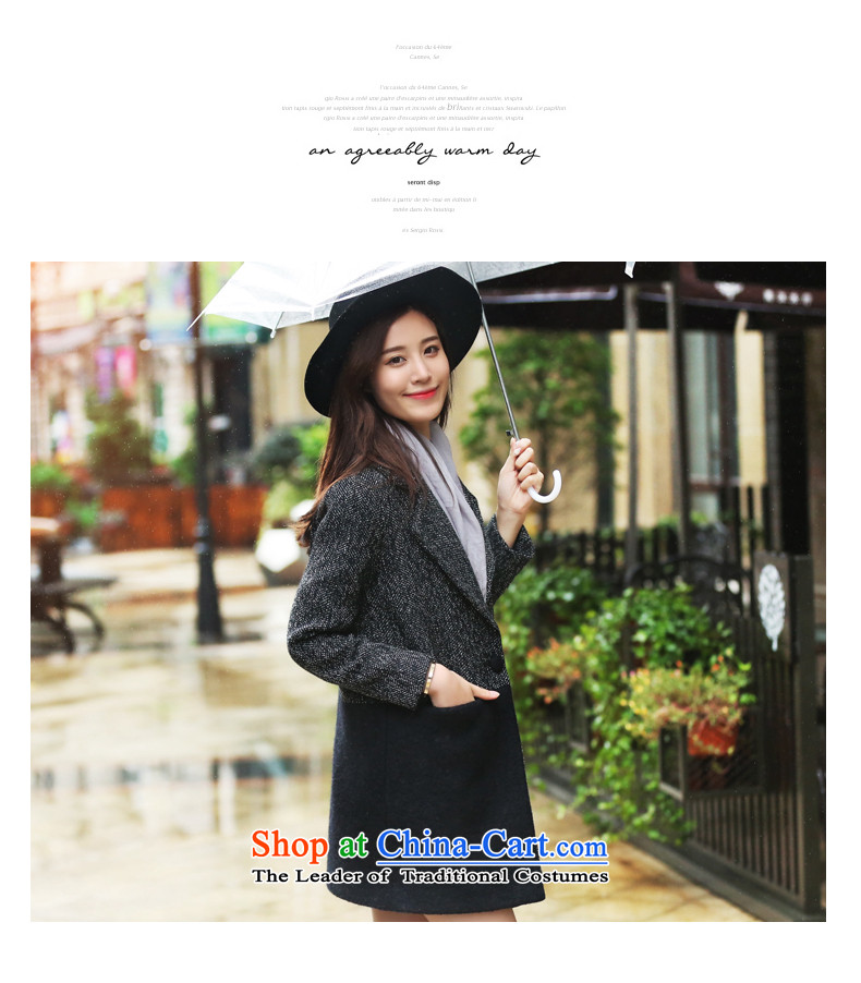 Park woke up to the autumn and winter 2015 new Korean fashion suits for Sau San? Simple coats gross? M pictures, dark gray jacket price, brand platters! The elections are supplied in the national character of distribution, so action, buy now enjoy more preferential! As soon as possible.