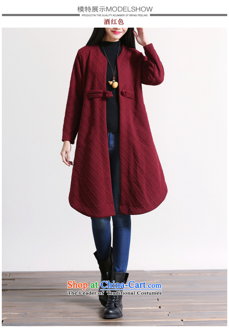The beginning of the rain. Arpina ji 2015 autumn and winter new Korean version of large numbers of ladies rattled the lock up pressure in the Netherlands long long-sleeved sweater 583 wine red XL Photo, prices, brand platters! The elections are supplied in the national character of distribution, so action, buy now enjoy more preferential! As soon as possible.
