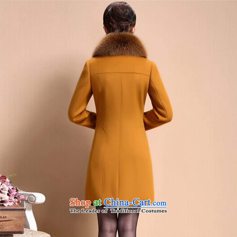 2015 Autumn and winter ralos new coats girl? long jacket for gross coats female 8009? Yellow , L, Sato Ruth (RALOS) , , , shopping on the Internet