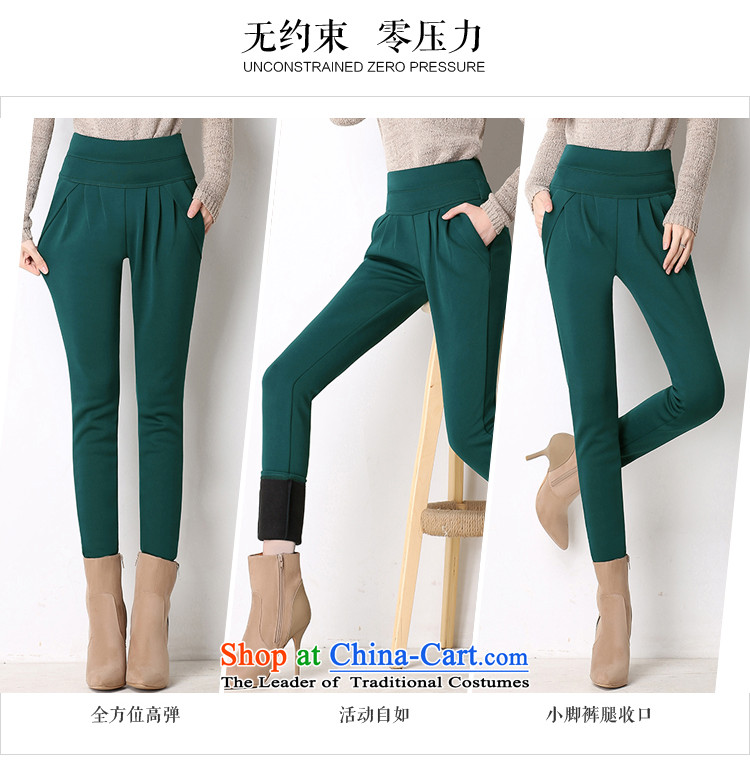 The dumping of autumn and winter 2015 Cen new stylish elegance with lint-free thick thick MM larger ladies pants trousers Harun trousers castor pant 2333# Army Green XXXXL picture, prices, brand platters! The elections are supplied in the national character of distribution, so action, buy now enjoy more preferential! As soon as possible.