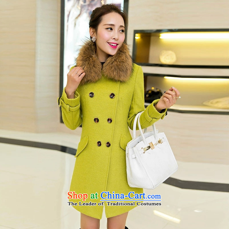 Statements were made by the 2015 autumn and winter Lau replacing the new Korean version of Sau San over the medium to longer term for women?? jacket coat, gross SA red XL, Lau Statement (she says) , , , shopping on the Internet