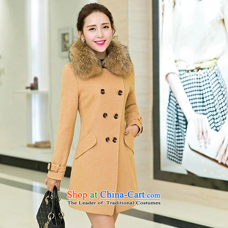 Statements were made by the 2015 autumn and winter Lau replacing the new Korean version of Sau San over the medium to longer term for women?? jacket coat, gross SA red XL, Lau Statement (she says) , , , shopping on the Internet