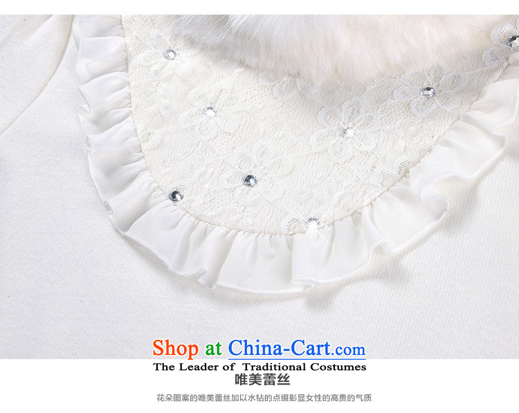 The new 2015 winter thick large Knitted Shirt collar warm plus gross lint-free long-sleeved shirt thick white T-shirt, forming the mei OL temperament woolen shirt white 5XL T-shirt approximately 180-200 catty picture, prices, brand platters! The elections are supplied in the national character of distribution, so action, buy now enjoy more preferential! As soon as possible.