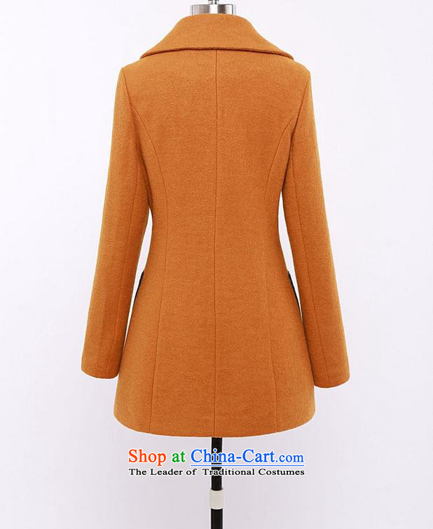 Yuk-yu Heung gross? Women's blouses coats of autumn and winter 2015 Women's new a windbreaker. Long Korean lapel loose video thin large double-jacket in red XL Photo, prices, brand platters! The elections are supplied in the national character of distribution, so action, buy now enjoy more preferential! As soon as possible.