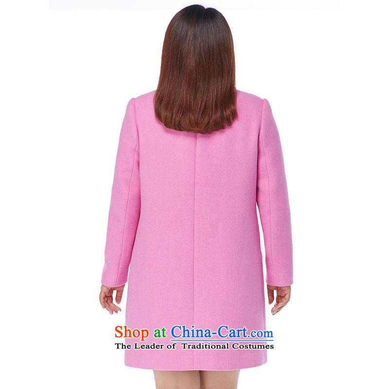 Large msshe women 2015 new winter clothing thick sister shoulder pad jacket thickness 10461 gross? pink 3XL- large a code, the Susan Carroll, poetry Yee (MSSHE),,, shopping on the Internet