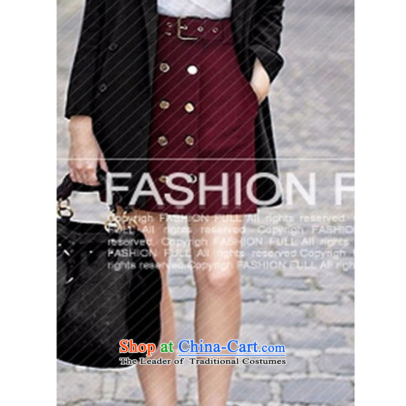 O Ya-ting to increase women's code 2015 autumn and winter new mm thick Korean rivets detained chamois leather upper body skirt video thin red 5XL step skirt 1621 175-200 recommends that you, O Jacob aoyating Ting () , , , shopping on the Internet