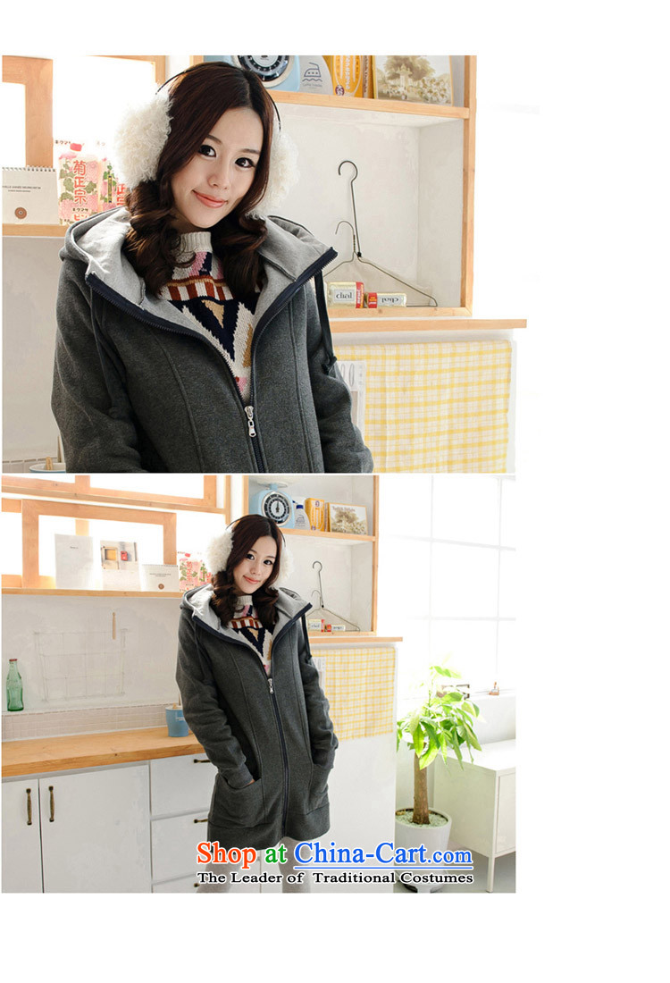 O Ya-ting to increase women's code 2015 autumn and winter new mm thick Korean version of a thin and thick-graphics sweater jacket5257 Light Gray 5XL 175-200 recommends that you catty picture, prices, brand platters! The elections are supplied in the national character of distribution, so action, buy now enjoy more preferential! As soon as possible.