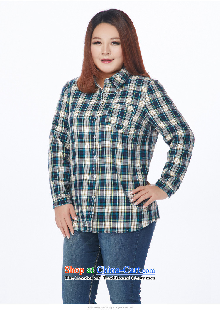 Large msshe women 2015 new winter clothing thick MM thick plaid plus lint-free shirt, black 1901 Red 3XL picture, prices, brand platters! The elections are supplied in the national character of distribution, so action, buy now enjoy more preferential! As soon as possible.