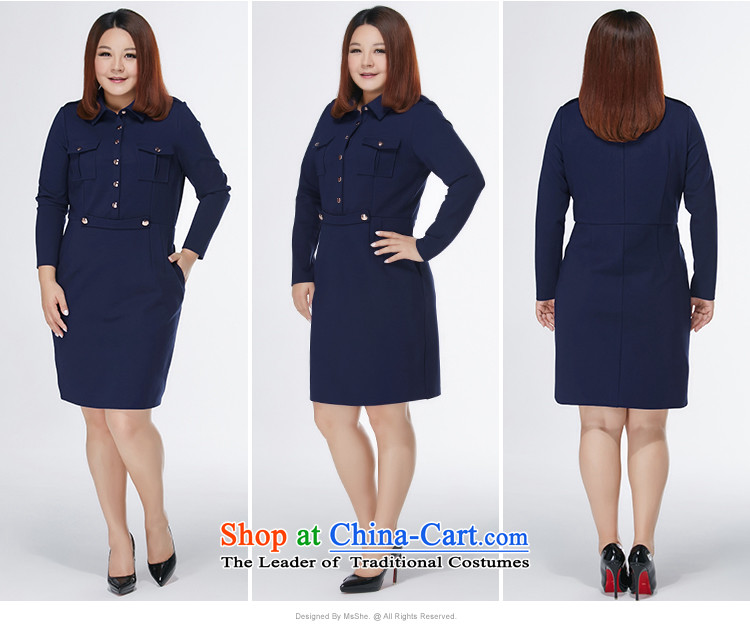 Large msshe women 2015 new winter clothing thick sister lapel Career Dress pre-sale 10782 blue 2XL- pre-sale on 10 December to the picture, prices, brand platters! The elections are supplied in the national character of distribution, so action, buy now enjoy more preferential! As soon as possible.