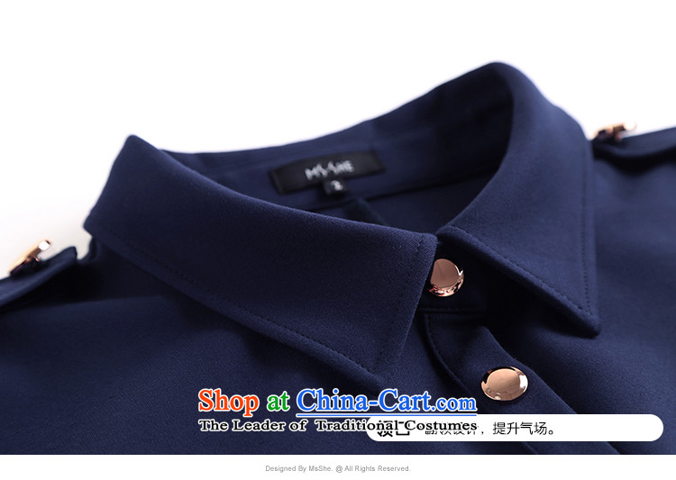 Large msshe women 2015 new winter clothing thick sister lapel Career Dress pre-sale 10782 blue 2XL- pre-sale on 10 December to the picture, prices, brand platters! The elections are supplied in the national character of distribution, so action, buy now enjoy more preferential! As soon as possible.