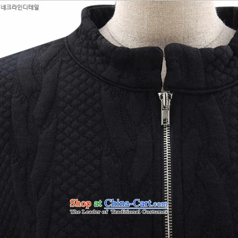 A large Cayman Coat 2015 new autumn and winter large European and American women thick mm thin, video knitted cardigans 624 Black 5XL/ recommendations 180-200, a Cayman , , , shopping on the Internet