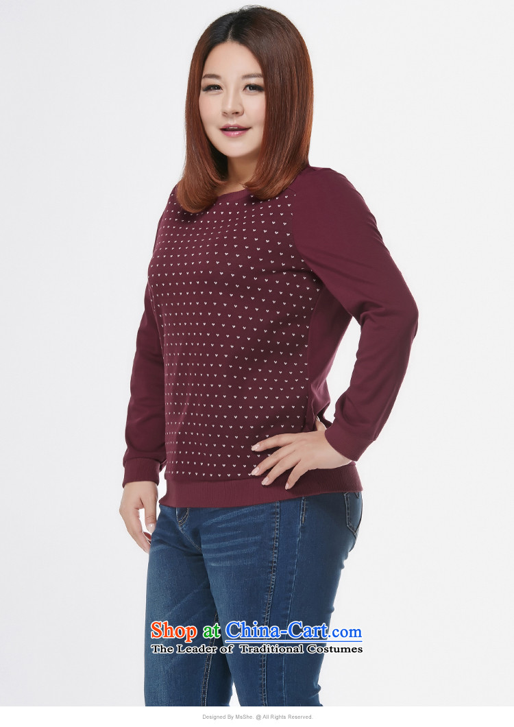 To increase the number msshe women 2015 new winter clothing thick MM round-neck collar love jacquard ribbed sweater 10887 blue 4XL Photo, prices, brand platters! The elections are supplied in the national character of distribution, so action, buy now enjoy more preferential! As soon as possible.