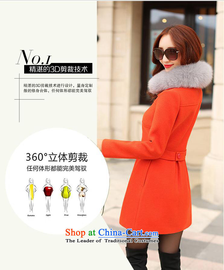 Yuk-yu Heung 2015 autumn and winter coats new? female Sau San Mao? female Sleek and versatile coats larger gross pink jacket XL pictures?, prices, brand platters! The elections are supplied in the national character of distribution, so action, buy now enjoy more preferential! As soon as possible.