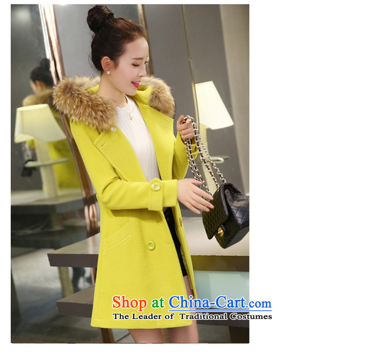 The Multimedia Room winter skirt the new Korean version of large numbers of ladies in gross? jacket long hair collar cap Sau San a wool coat 6,625 red S picture, prices, brand platters! The elections are supplied in the national character of distribution, so action, buy now enjoy more preferential! As soon as possible.