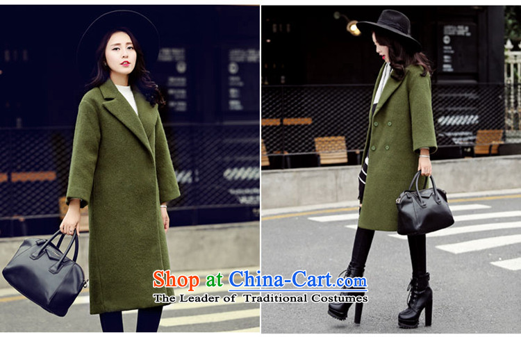 Sin has 2015 winter clothing new Korean citizenry video thin stylish medium to long term, Solid Color Gross Orange Female coats? thick warm   S picture, prices, brand platters! The elections are supplied in the national character of distribution, so action, buy now enjoy more preferential! As soon as possible.