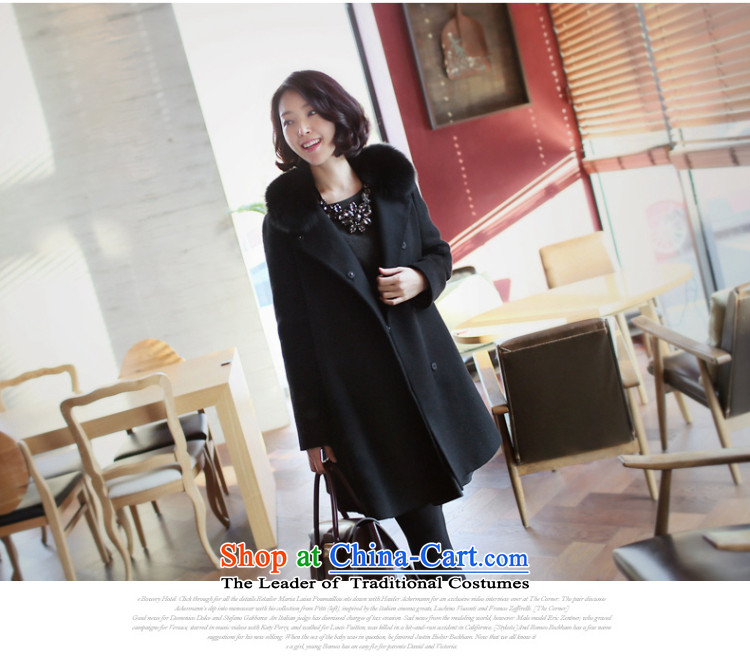 2015 WINTER new stylish large OL temperament? long jacket coat W6028 gross? Middle Gray XXXL/180 picture, prices, brand platters! The elections are supplied in the national character of distribution, so action, buy now enjoy more preferential! As soon as possible.