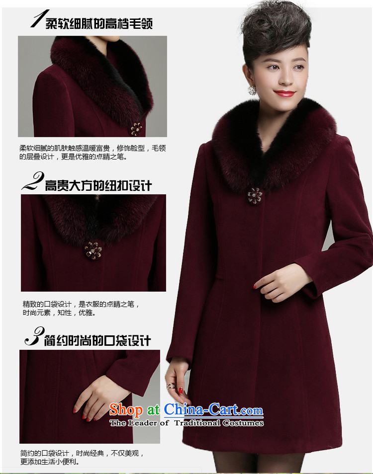 Cashmere overcoat girls Leung Pak 2015 winter clothing new moms with high-end fox gross for long woolen coat female jacket chestnut horses L picture, prices, brand platters! The elections are supplied in the national character of distribution, so action, buy now enjoy more preferential! As soon as possible.