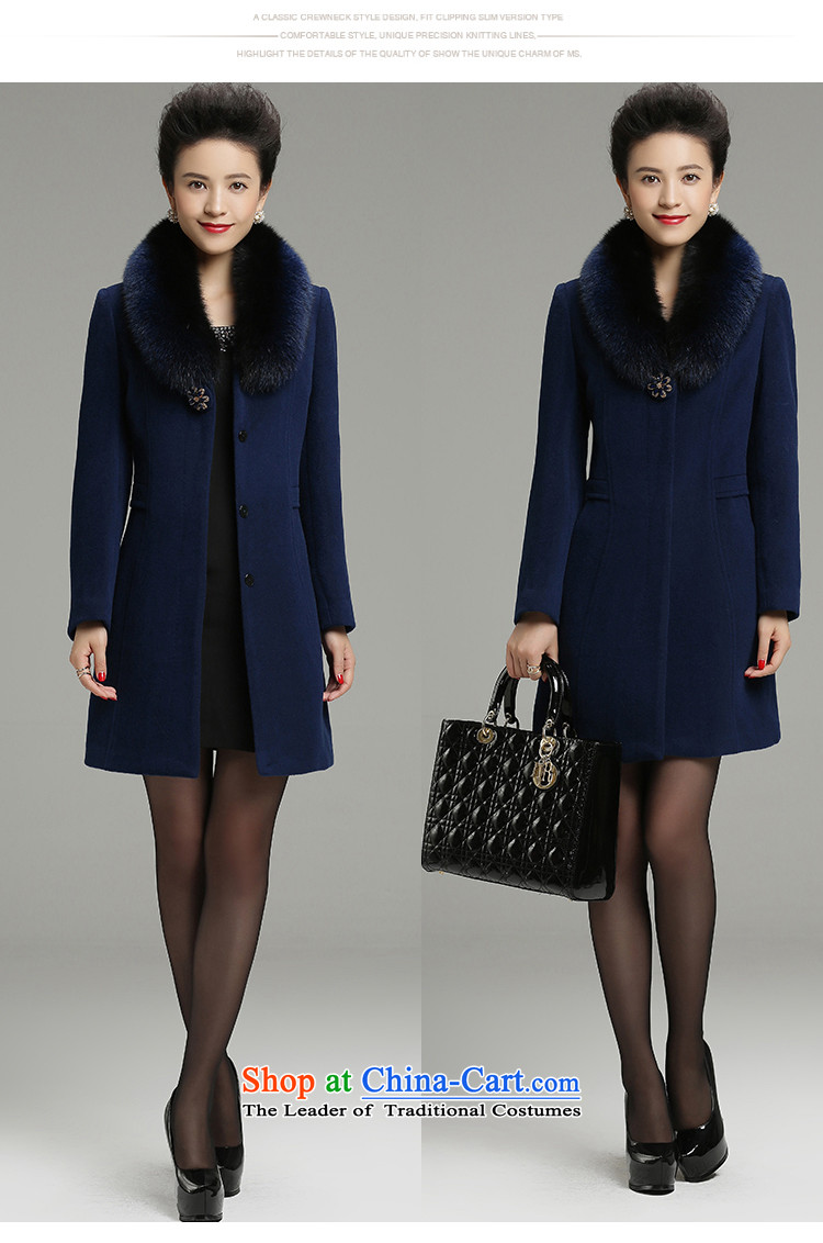 Cashmere overcoat girls Leung Pak 2015 winter clothing new moms with high-end fox gross for long woolen coat female jacket chestnut horses L picture, prices, brand platters! The elections are supplied in the national character of distribution, so action, buy now enjoy more preferential! As soon as possible.