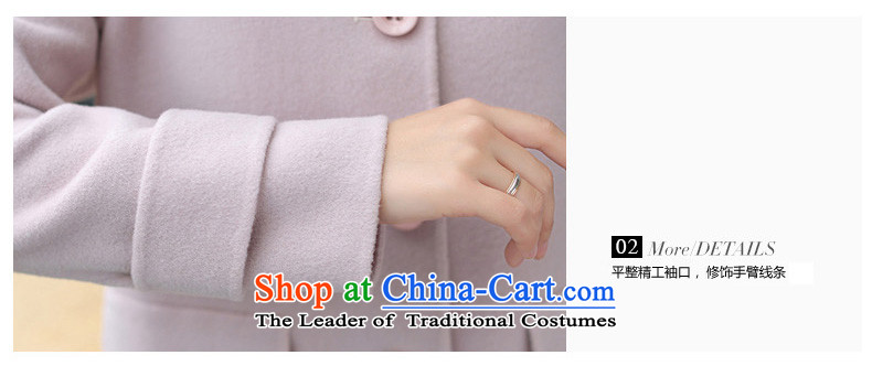 Yi code 12.01 2015 Fall/Winter Collections for women won the new version with collar double-side wool Sau San Mao jacket female short of what a wool coat jacket with white-collar XL Photo, prices, brand platters! The elections are supplied in the national character of distribution, so action, buy now enjoy more preferential! As soon as possible.