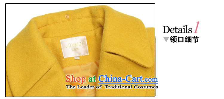 In the autumn and winter Yue New in thick long Sau San a wool coat SA YELLOW S picture, prices, brand platters! The elections are supplied in the national character of distribution, so action, buy now enjoy more preferential! As soon as possible.