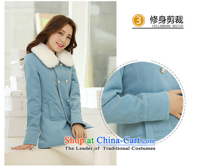 In the Korean version of the Hyatt Regency gross for a wool coat double-girl jacket SA BLUE XL Photo, prices, brand platters! The elections are supplied in the national character of distribution, so action, buy now enjoy more preferential! As soon as possible.