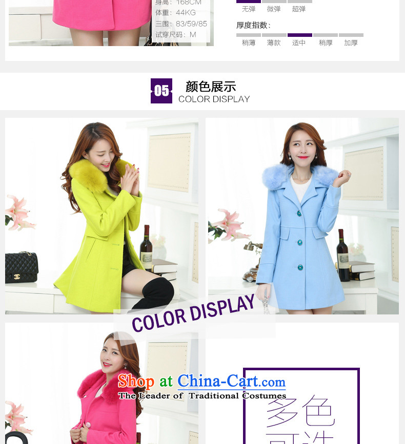 In the medium to long term Yue gross for Korean windbreaker winter clothing a wool coat SA SKYBLUE , prices, picture M brand platters! The elections are supplied in the national character of distribution, so action, buy now enjoy more preferential! As soon as possible.